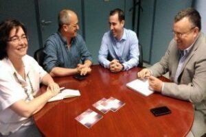 El Subdelegado conoce a la nueva Asociación de Personas con Daño Cerebral Sobrevenido (APACS)