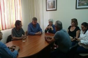 Los andalucistas apoyan las demandas de la asociación de vecinos 'Alfredo Zanalegui' en la Barriada el Rinconcillo