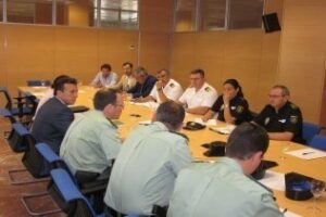 Reunión técnica para garantizar la seguridad de los romeros de Cádiz para el Rocío 2014