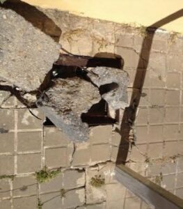 Fotodenuncia: Peligro en Balcón de la Bahía