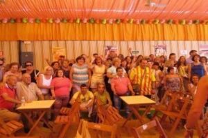 Apadis Bahía de Algeciras celebró su tradicional Viernes de Farolillo y su jornada de convivencia en la Feria Real de Algeciras