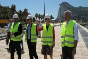 La 1ª fase de la actuación puerto-ciudad que ejecuta la Autoridad Portuaria en el Paseo Marítimo de Poniente quedará abierta al público en agosto