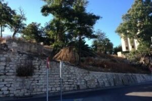 El PP olvida la rosaleda que prometió en el talud próximo al hotel Cristina