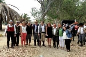 Varias concejales despiden a los Viajeros Románticos, colaboradores de Algeciras Entremares