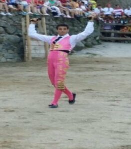 El novillero de la ETCCG Jamadi Ibáñez triunfa en Ávila