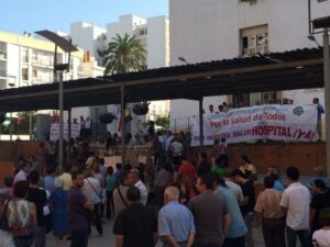 Nueva manifestación comarcal el 23 de julio en Algeciras contra los recortes sanitarios
