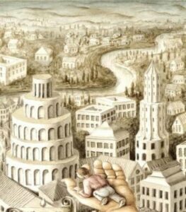 Villalta ilustra "Los viajes de Gulliver" en el Kursaal