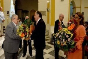 La Iglesia de La Palma acoge la tradicional ofrenda floral a la Patrona de Algeciras