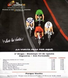 Algeciras, preparada para albergar la salida desde Ave Maria de la segunda etapa de la Vuelta Ciclista a España