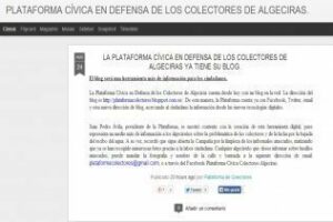 La plataforma en defensa de los colectores en Algeciras ya tien su blog