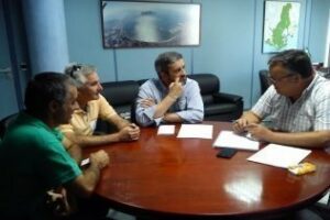Gavino recibe a los representantes e asocaciones y entidades de Silvestrismo de la comarca