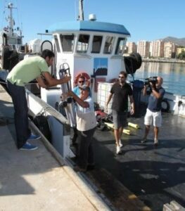 En marcha el ejercicio de seguimiento de 34 boyas de deriva para prevención de riesgos marítimos en el Estrecho de Gibraltar
