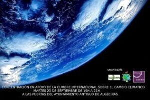 "PODEMOS" Y AGADEN convocan una manifestación para "frenar el Cambio Climático"