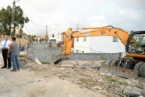 Iniciada las obras del colector de la calle Andalucía
