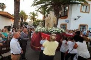Hoy procesión del patrón de Algeciras San Bernardo" por su X aniversario