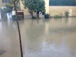Y con las lluvias llegaron las inundaciones