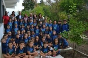 Inaugurado el Jardín Mediterráneo" del colegio Los Pinos