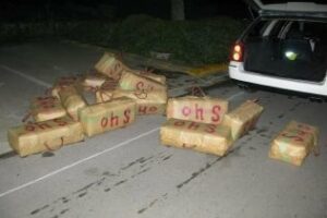 La Guardia Civil interviene 450 kilos de hachís