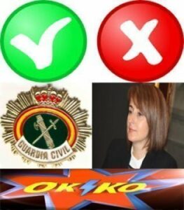 El OK y el KO: La Guardia Civil y Pilar Pintor