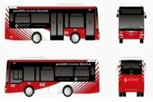 El Gobierno de Gibraltar presenta la nueva flota de autobuses ecológicos