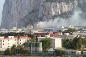 Incendio en Gibraltar sin causar daños personales