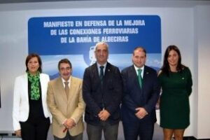 El PA se adhiere a la concentración a favor de una mayor financiación para la línea férrea Algeciras-Bobadilla