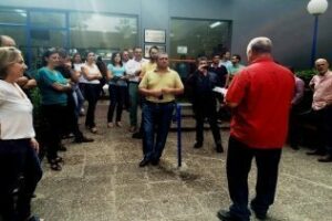 La universidad protesta contra los recortes