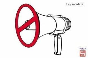 La ley mordaza.Por: Ángel Luis Jiménez Rodríguez.
