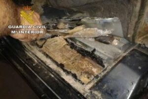 La Guardia Civil interviene 34 kilos de hachís