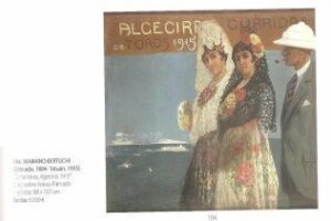 El PSOE llama la atención sobre un cuadro de Bertuchi de la Feria de Algeciras que se expone a subasta