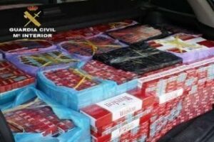 Intervenidos 3.100 cajetillas de tabaco de contrabando