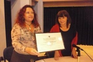 Julia Jiménez Caraballo socia de honor de la Unión Nacional de Escritores de España