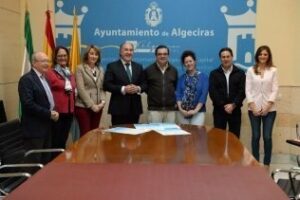 Mañana de música en las calles de Algeciras con las actuaciones del Concurso de Santa Cecilia