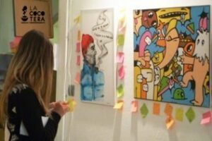 Gran noche de trueque artístico en La Cocotera con 16 artistas