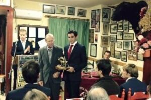 El alumno de la EMTA Diego Luque, galardonado en Zalamea la Real como triunfador