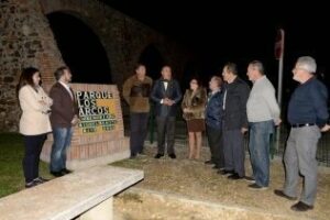 Nuevo alumbrado de los arcos del Cobre