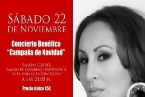 Este sábado 22, concierto benéfico de Sandra Cabrera en La Línea