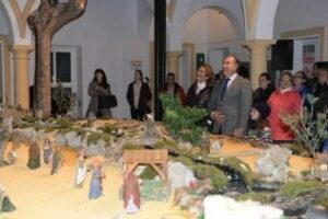 Inaugurado el belén municipal en el edificio La escuela"