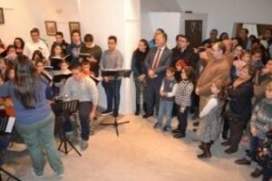 Los belenistas marcan el inicio de la Navidad en Tarifa