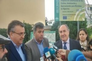 La Consejería de Fomento y Vivienda inicia las obras de construcción de la red ciclista de Algeciras