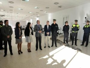 El alcalde inaugura el gimnasio de la Policía Local que lleva el nombre de Iván Navarrete
