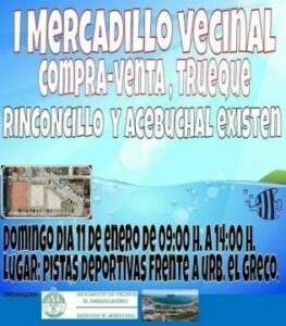 Vecinos del El Rinconcillo organizan el I Mercadillo vecinal del trueque
