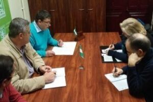 El PA presenta su proyecto de Renta Social Básica a la Asociación de Derechos Humanos de Algeciras