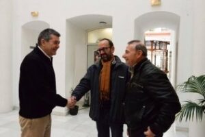 Fernández y los nuevos responsables del comité de Algesa buscan la estabilidad laboral del personal eventual