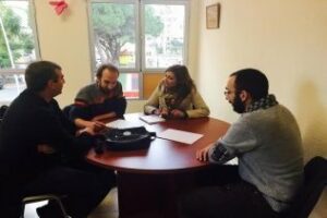 Cardoso conoce los nuevos proyectos de la asociación Algeciras Gaming