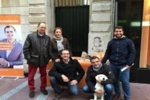 Ciudadanos (Cs) de Algeciras instala mesa informativa en Tarifa