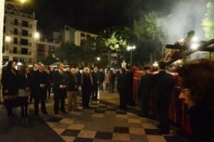 Vía Crucis organizado por el Consejo Local de Hermandades y Cofradías