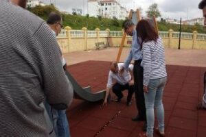 Silva propone ampliar la zona de recreo de ocio activo en el parque de La Juliana