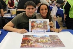 La algecireña Demelza Becerra y el soriano Angel Heras, vencedores del Campeonato de España de Puzzles