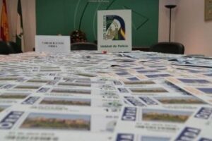 Intervenidos en Facinas (Tarifa) cerca de 8.000 boletos de lotería ilegal